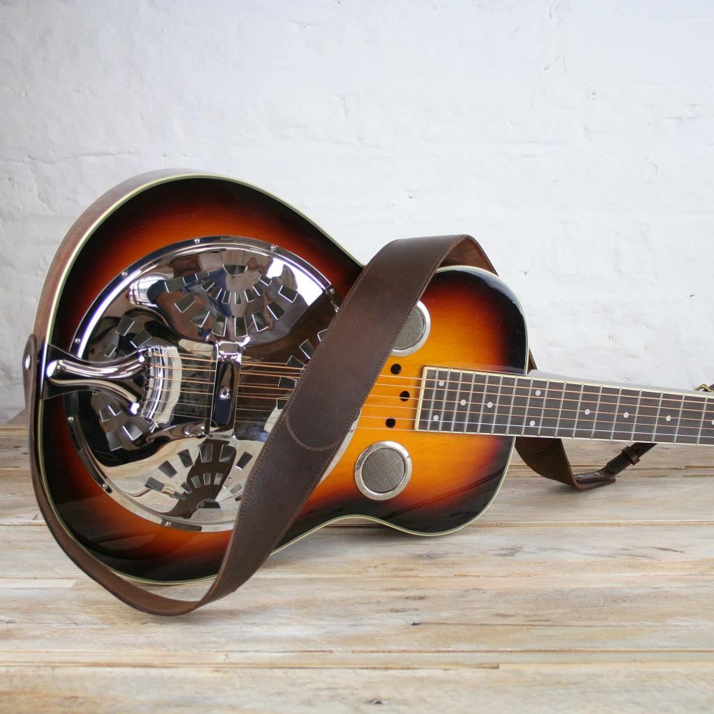 Leather Dobro Strap