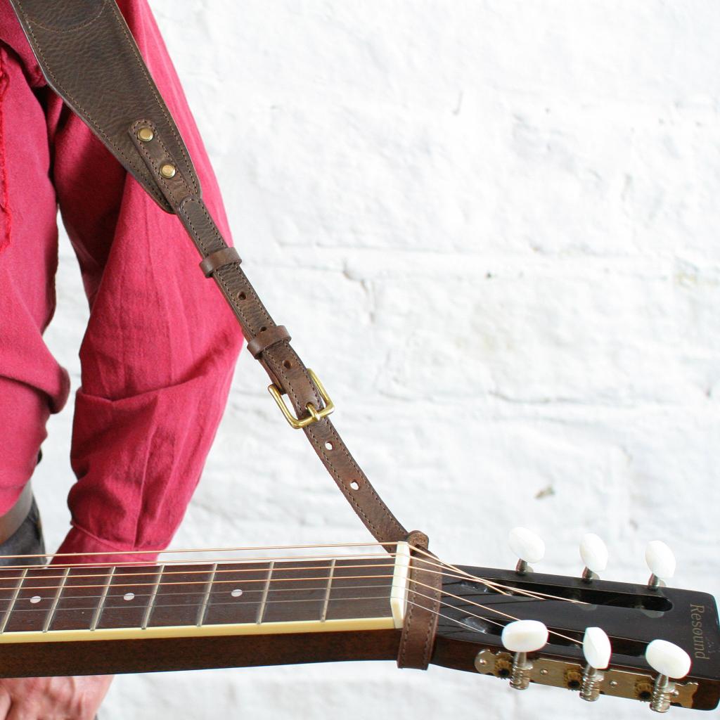 Leather Dobro Strap Banjo Strap