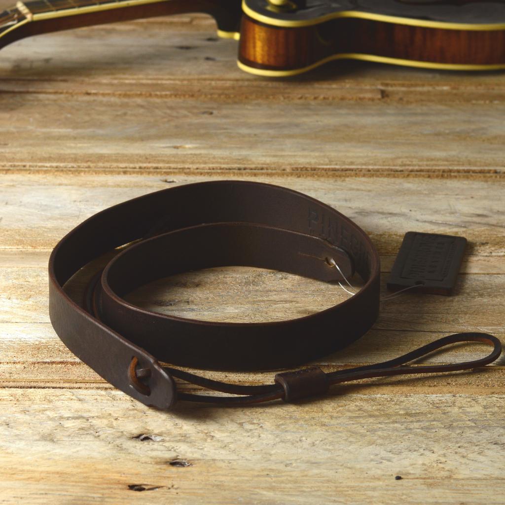Handmade quality leather mandolin strap