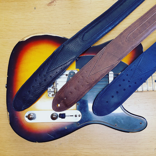 Pinegrove Leather GS75 Guitar Straps