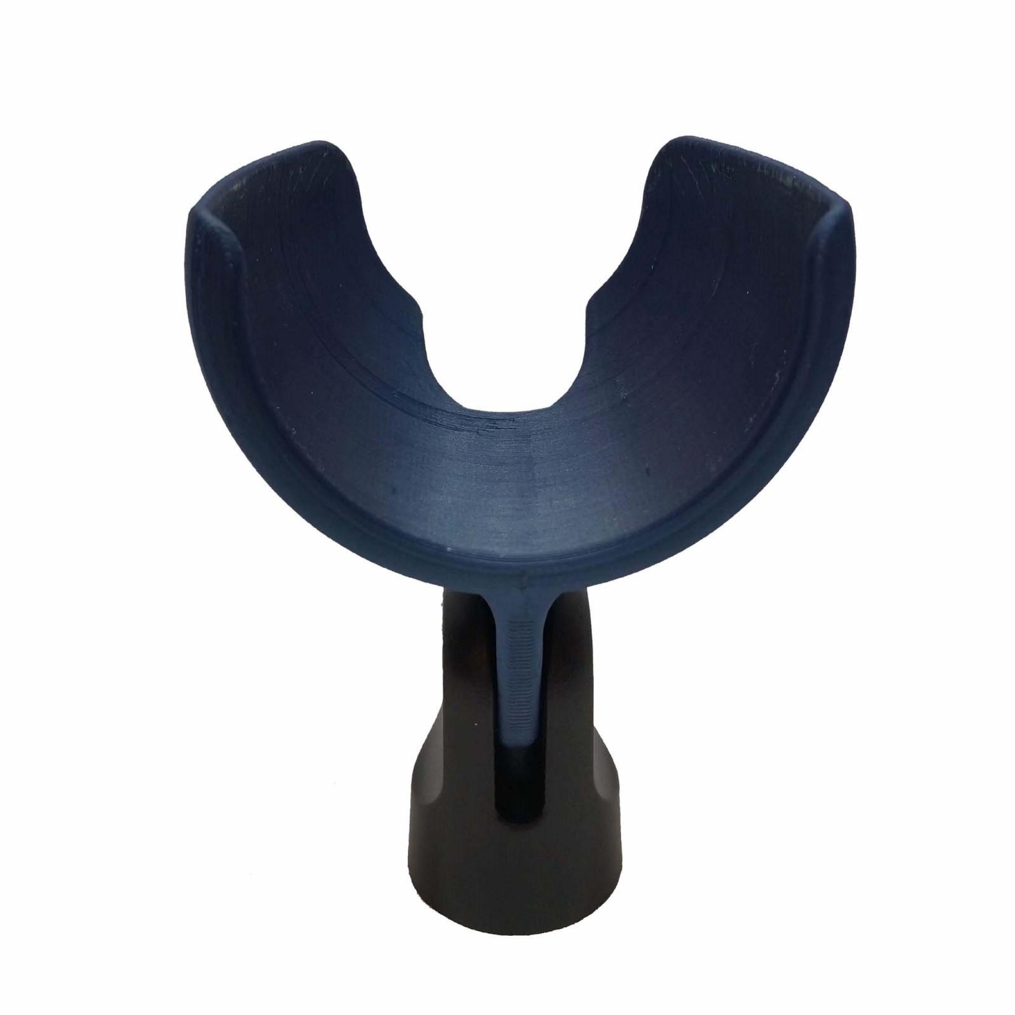 Harmonica Microphone Clip green bullet style Pinegrove Leather