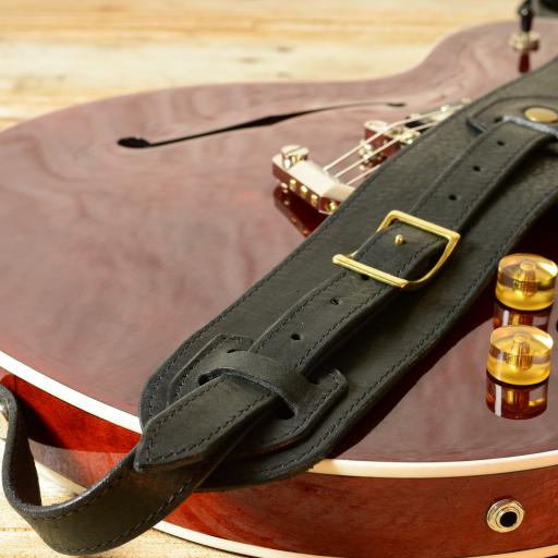 GS56 Conway Guitar Strap - black