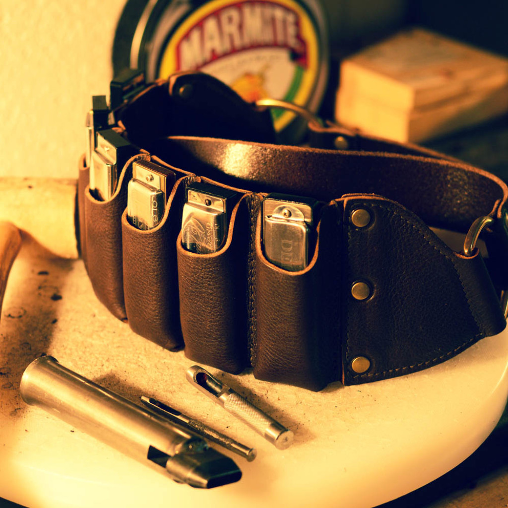 Pinegrove Leather Harmonica Bandolier