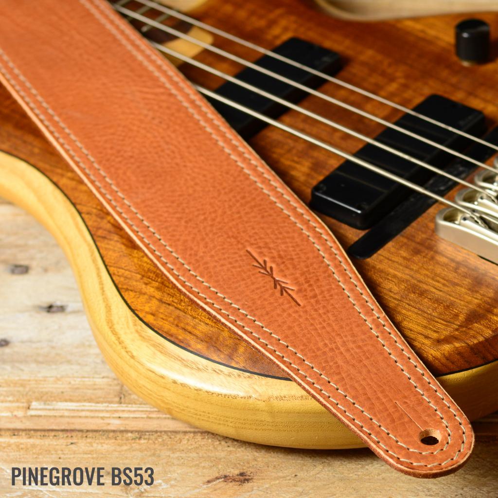 Solid Leather Guitar Straps Pinegrove Leather