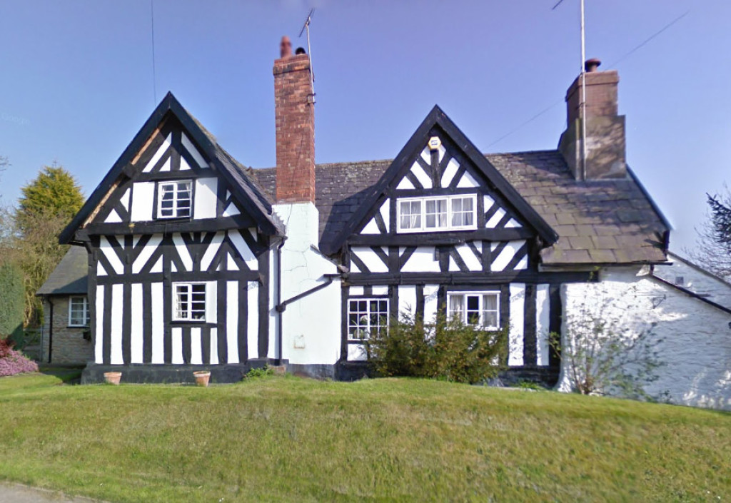 A Tudor house in Aston Munslow, Shropshire