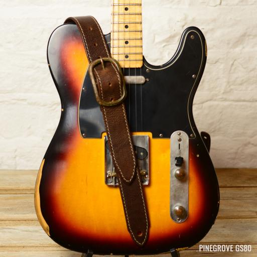 GS80 guitar strap brown white DSC_0865.jpg