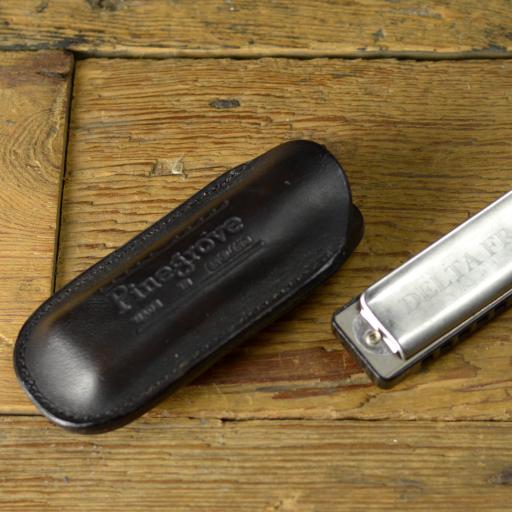 SPECIAL OFFER Leather Harmonica Pouch - old stock