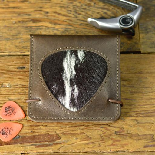 SOLD! SPECIAL OFFER Guitar Accessories Wallet - old stock (hair-on)