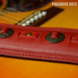 Pinegrove BS73 red Western guitar strap DSC_0116.jpg