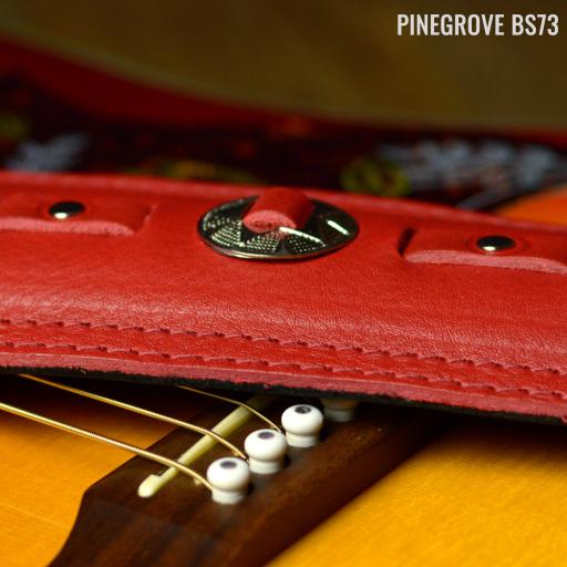 Pinegrove BS73 red Western guitar strap DSC_0110.jpg