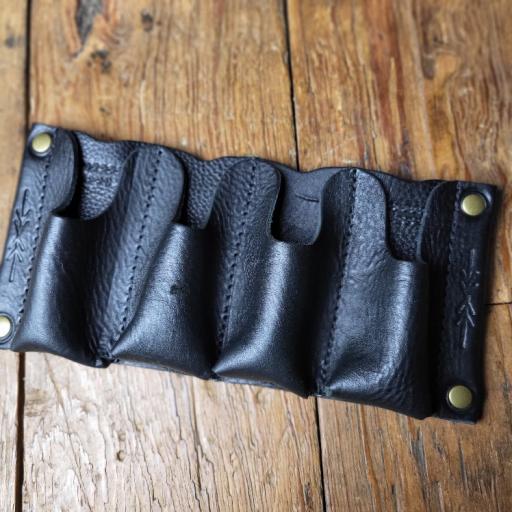 SOLD! SPECIAL OFFER Leather Harmonica Holster - second